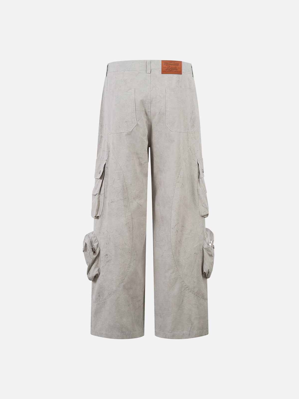 Texture Multi Pocket Cargo Pants