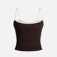 Lace Patchwork Cami Top
