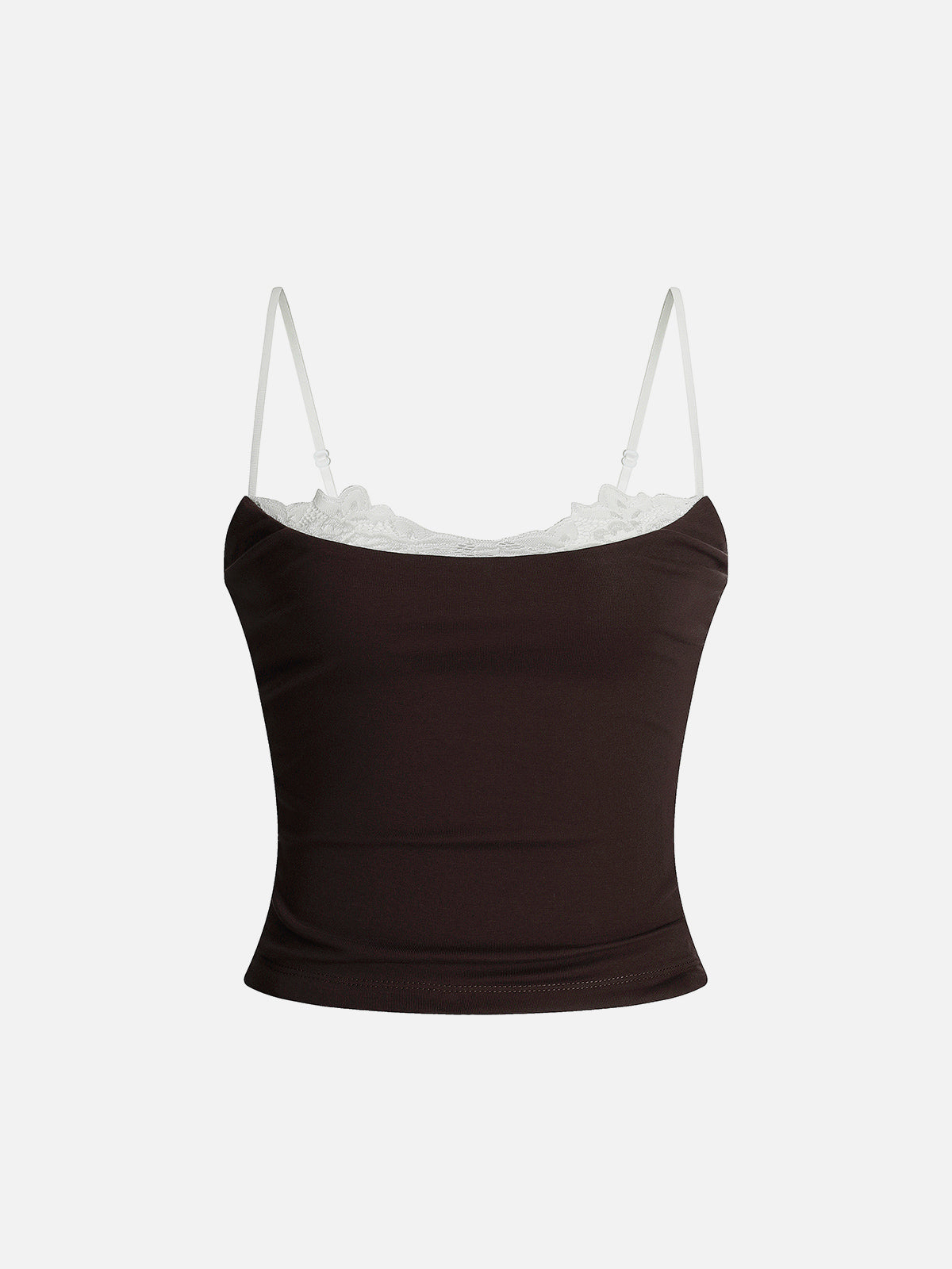 Lace Patchwork Cami Top