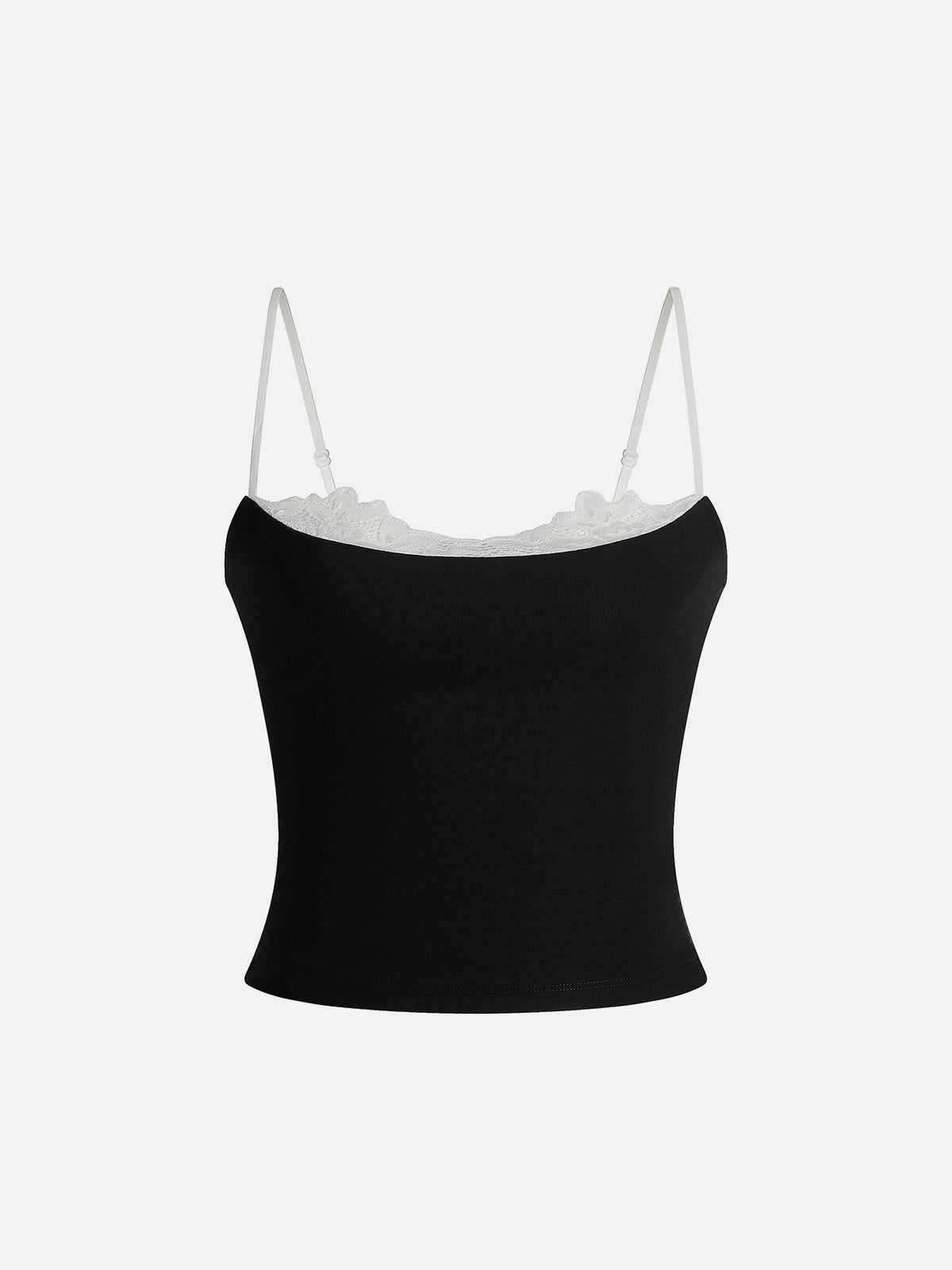 Lace Patchwork Cami Top