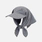 Stripe Rhinestone Cap
