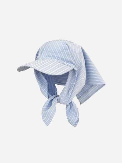 Stripe Rhinestone Cap
