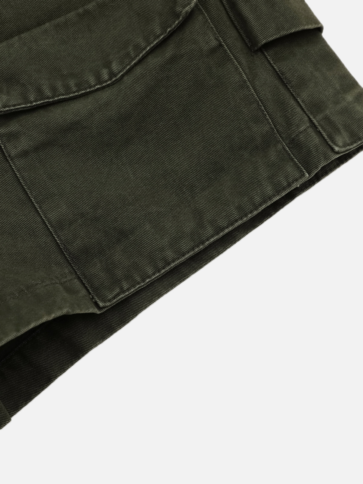 Multi Pocket Washed Mini Jorts
