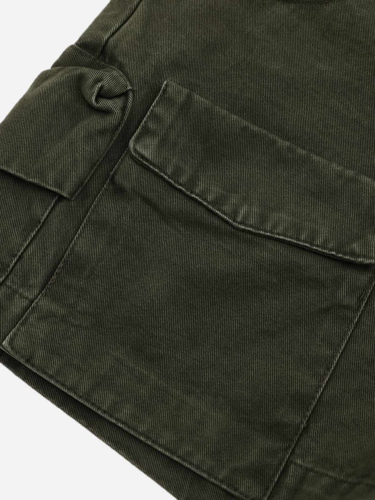 Multi Pocket Washed Mini Jorts