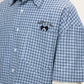Plaid Patchwork Long Sleeve Shirt