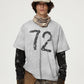 Camouflage Distressed Long Sleeve Tee