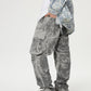 Graffiti Multi Pocket Cargo Pants