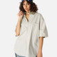 Basic Oversized Short Sleeve Shirt