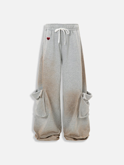 Dirt Color Big Pocket Sweatpants