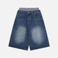 Double Waist Jorts