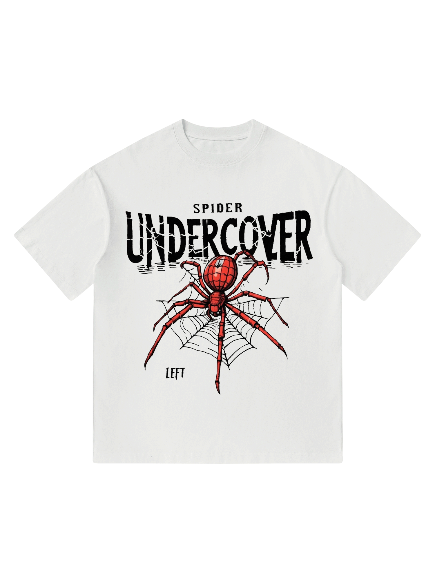 Thesupermade Comic Style Spider Street Rap T-Shirt