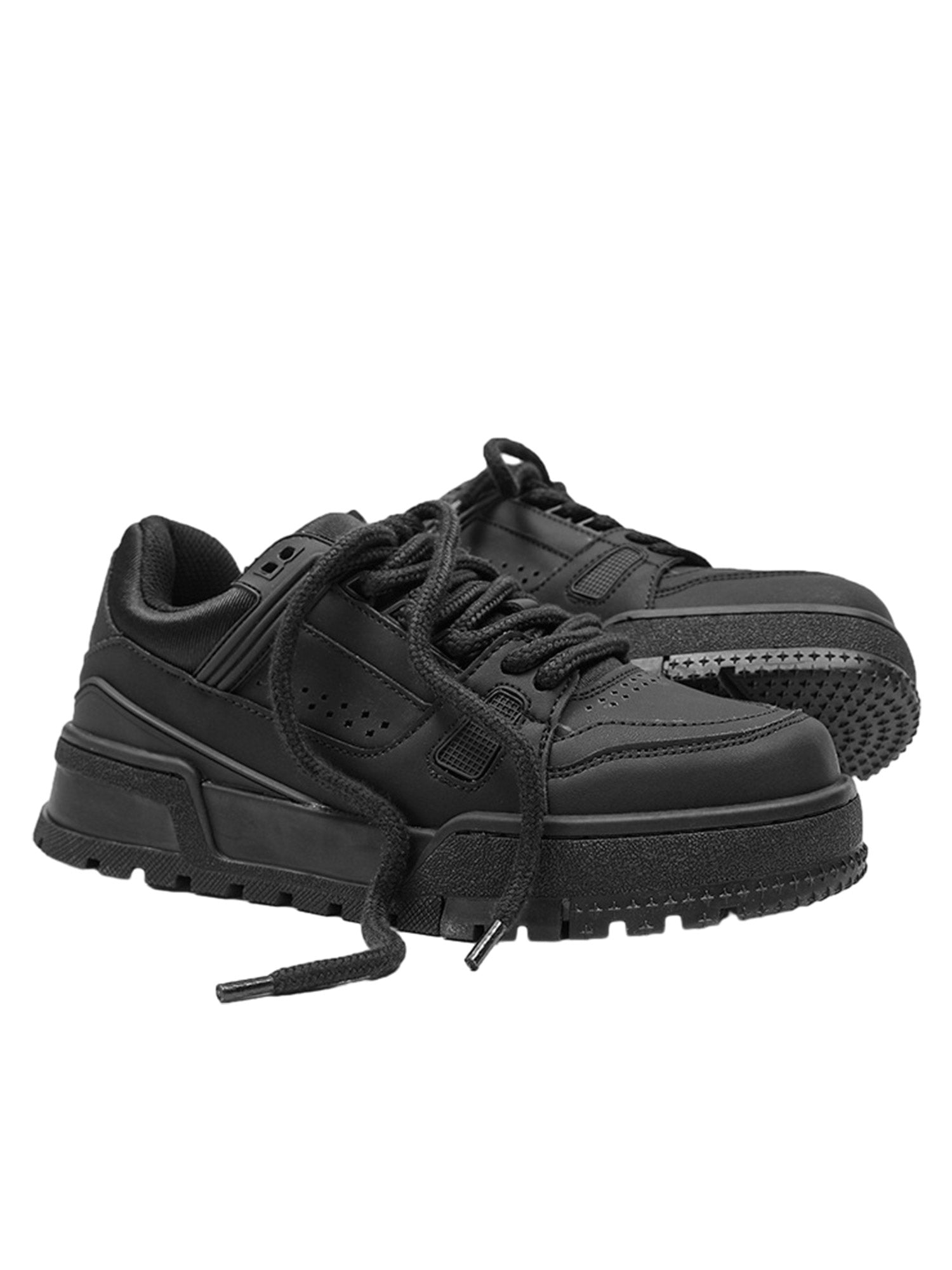 Thesupermade Black Warrior Street Rap Sneakers