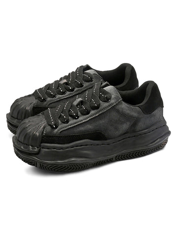 Thesupermade Black Retro Washed Street Rap Sneakers - 2059