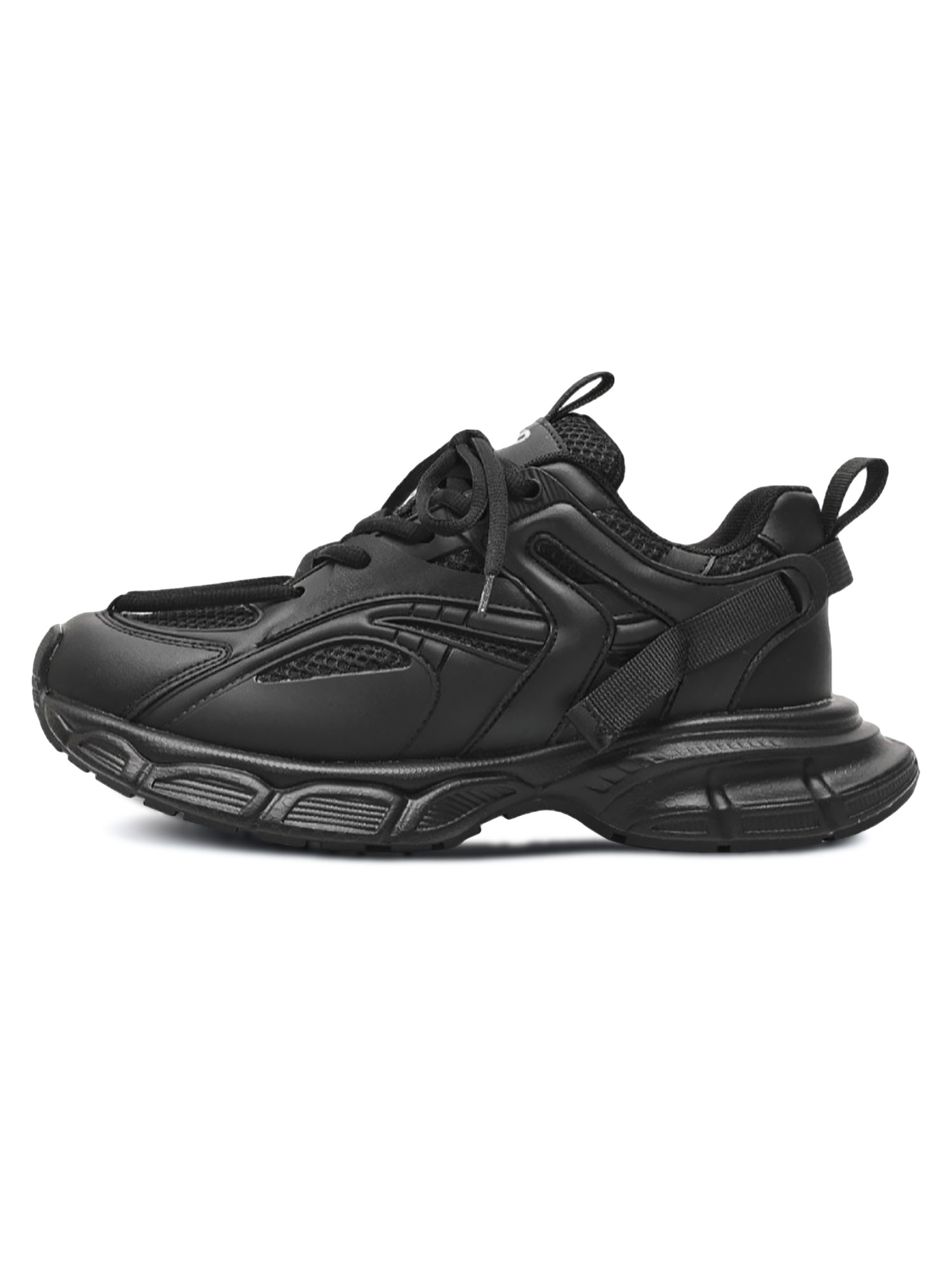 Thesupermade Black Warrior Mesh Rap Sneakers - 2087