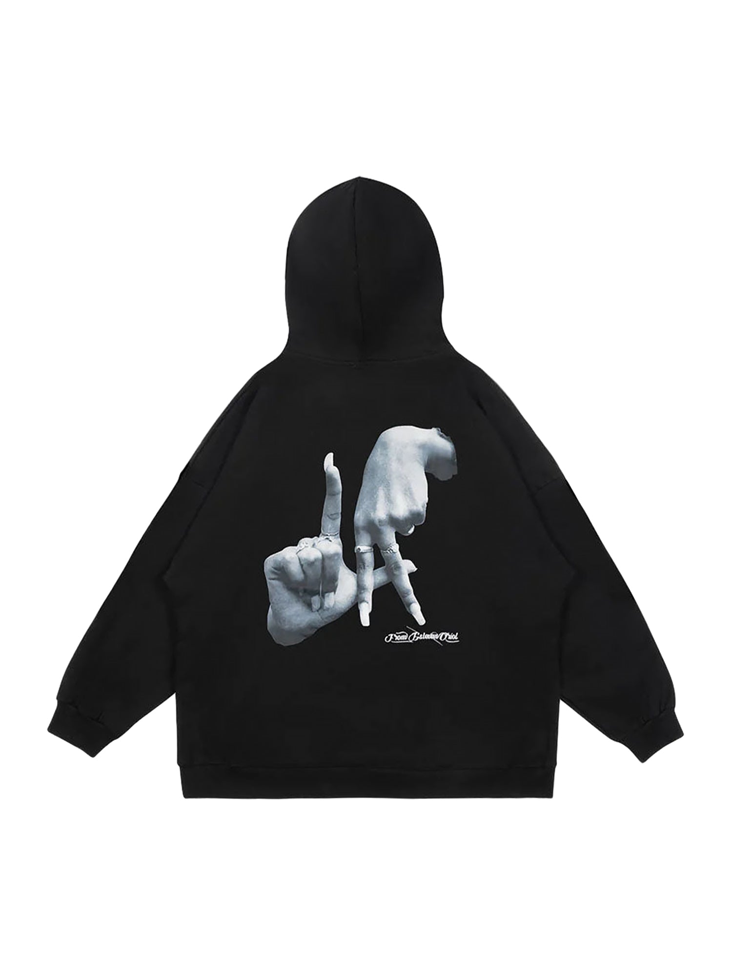 Thesupermade Gesture Print Hoodie -1268