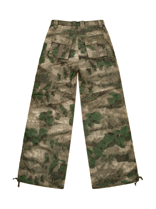 Thesupermade Viper Thermal Camouflage Hiking Pants Adjustable Wide Leg Pants - 2134