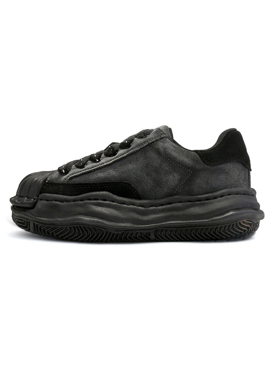 Thesupermade Black Retro Washed Street Rap Sneakers - 2059