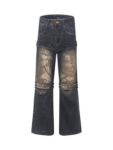 American High Street Heavy Duty Washed Jeans