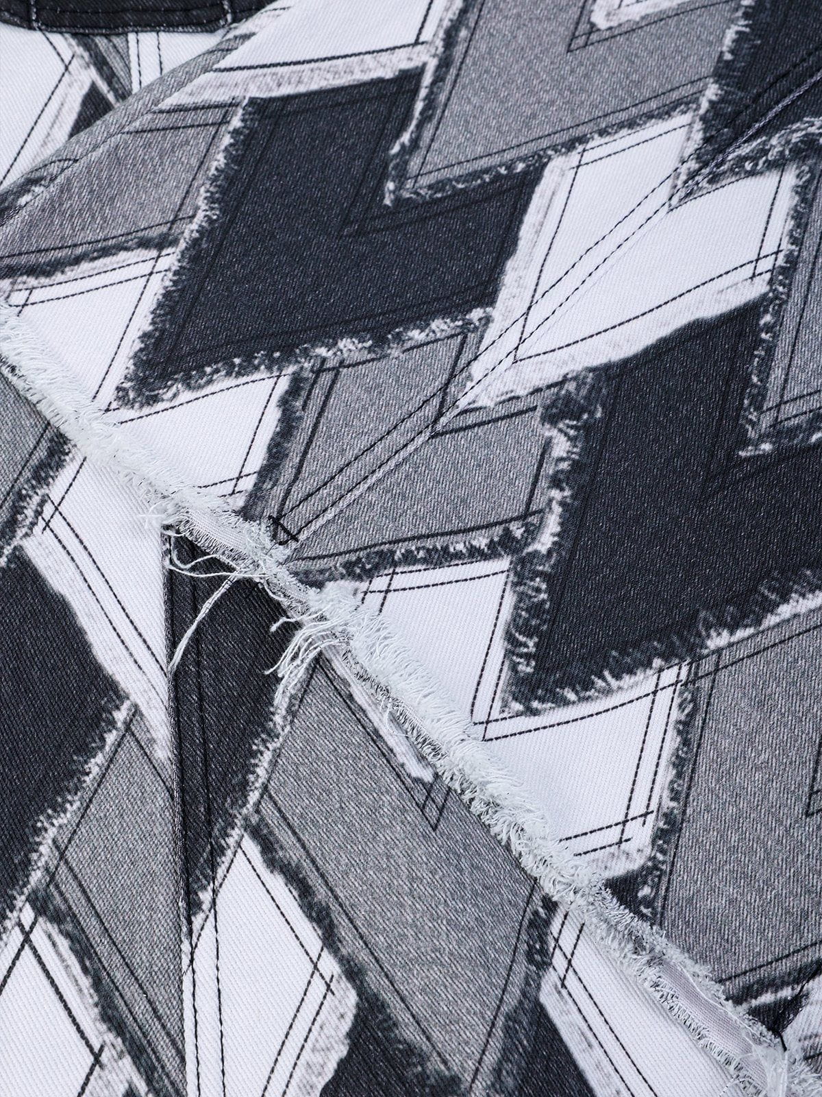 Heart Patchwork Jorts