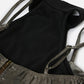 Faux Leather Patchwork Tank Top