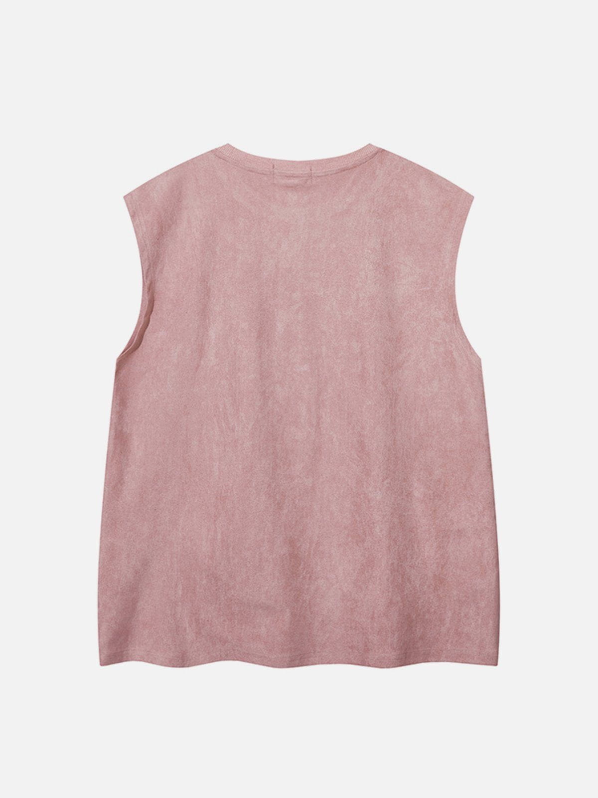 Solid Suede Tank Top