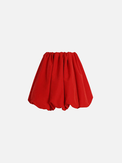 Red Basic Bud skirt