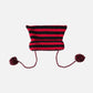 Striped Little Devil Cat Ear Hat