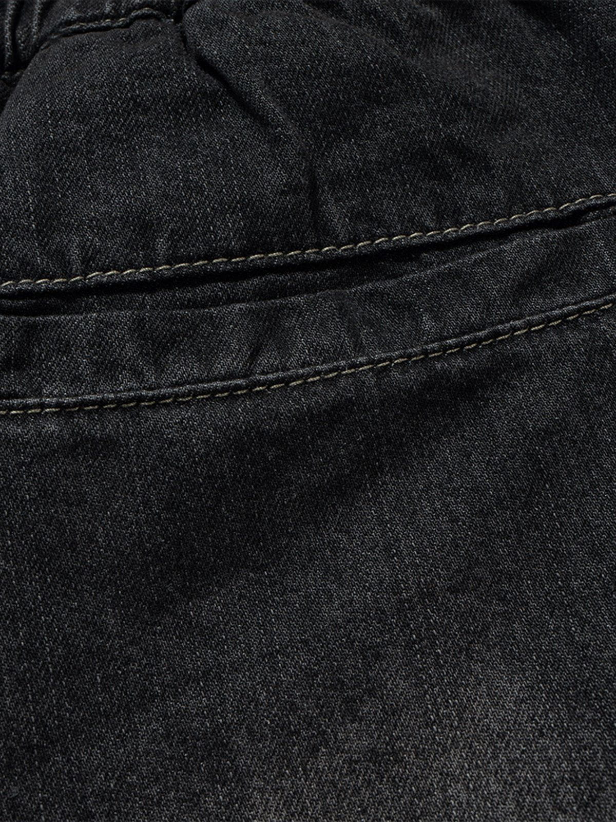 Drawstring Washed Jorts
