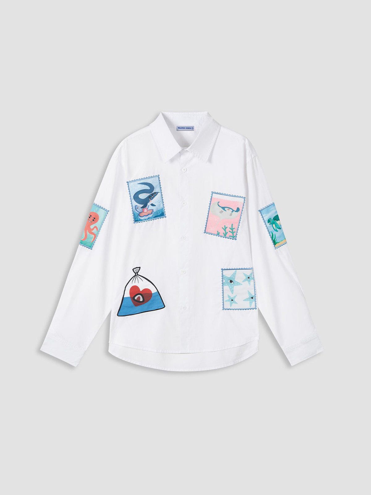 Sea Animal Long Sleeve Shirt