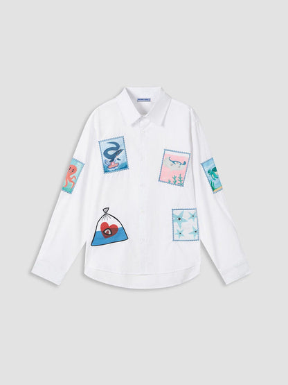 Sea Animal Long Sleeve Shirt