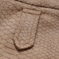 Snake Pattern Patchwork Skirt