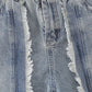 Fringe Baggy Jeans