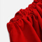 Red Basic Bud skirt