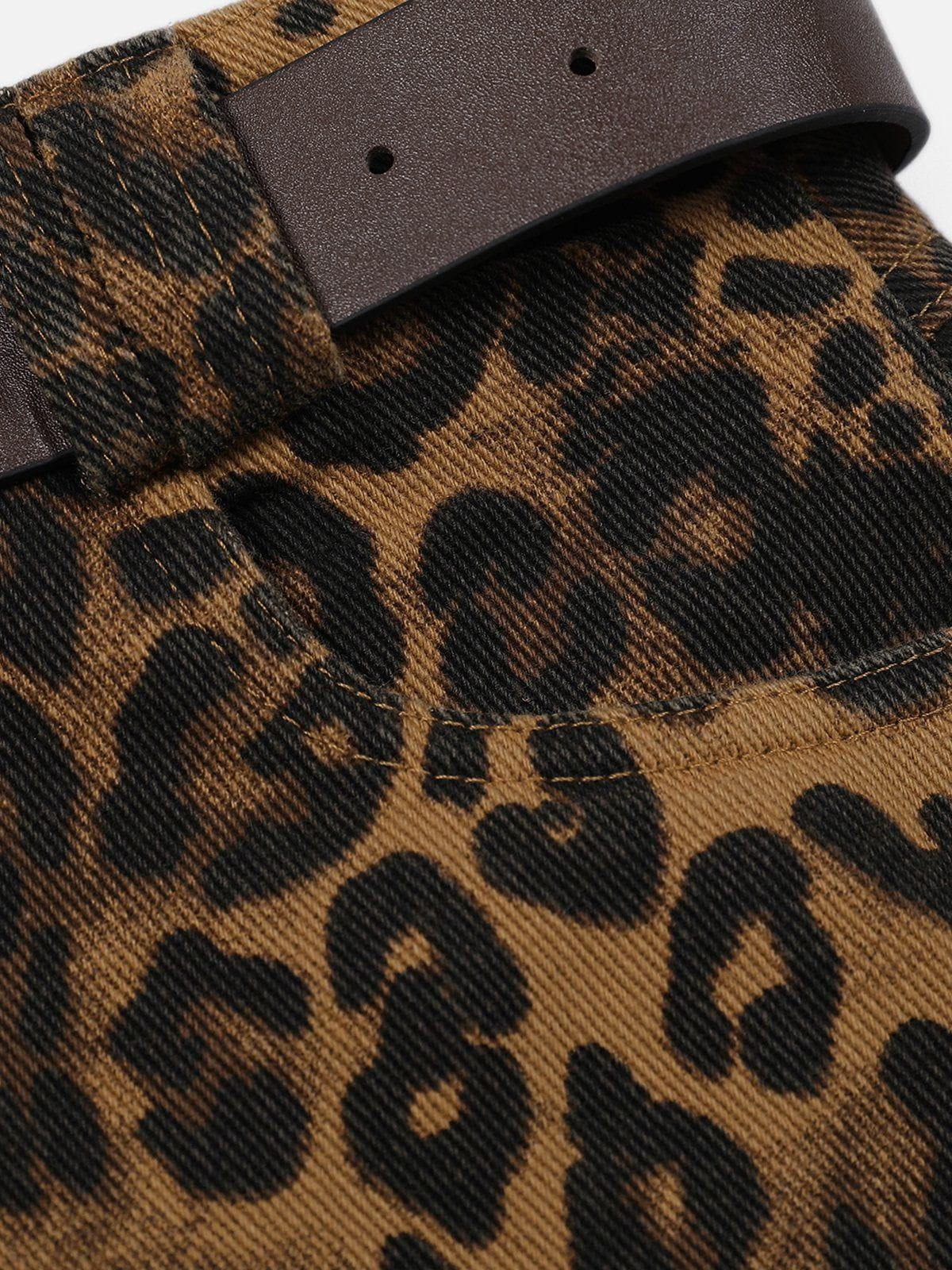 Leopard Print Skirt