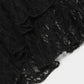 Irregular Lace Patchwork Skirt