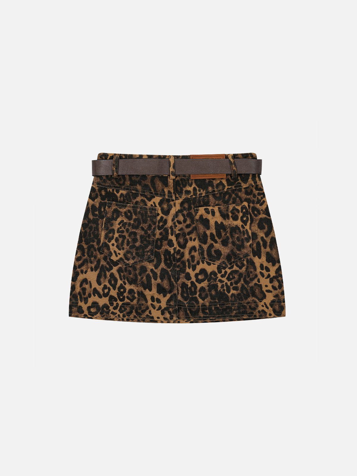 Leopard Print Skirt