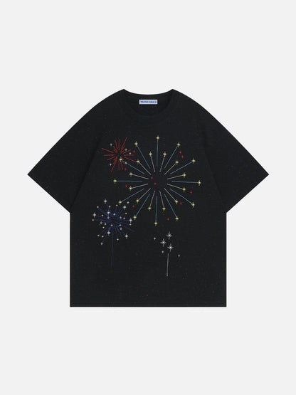 Embroidery Firework Tee