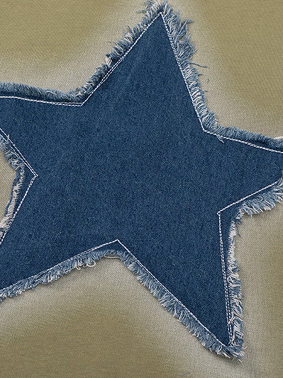 Denim Star Tank Top