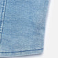 Slit Wrinkle Denim Skirt Set
