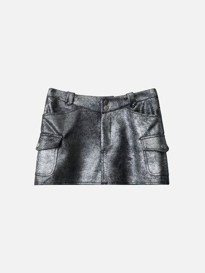 Metal Color Skirt