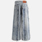 Fringe Baggy Jeans