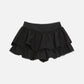 Lace Patchwork Wrinkle Skirt