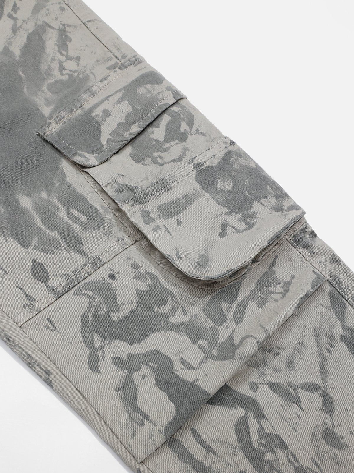 Graffiti Multi Pocket Cargo Pants