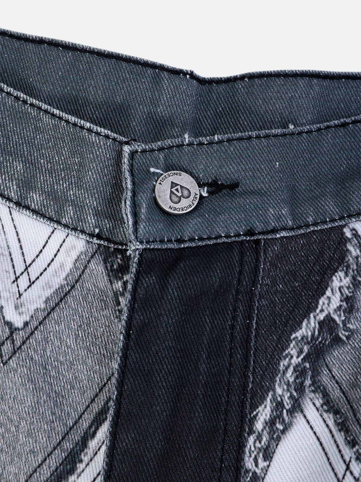 Heart Patchwork Jorts