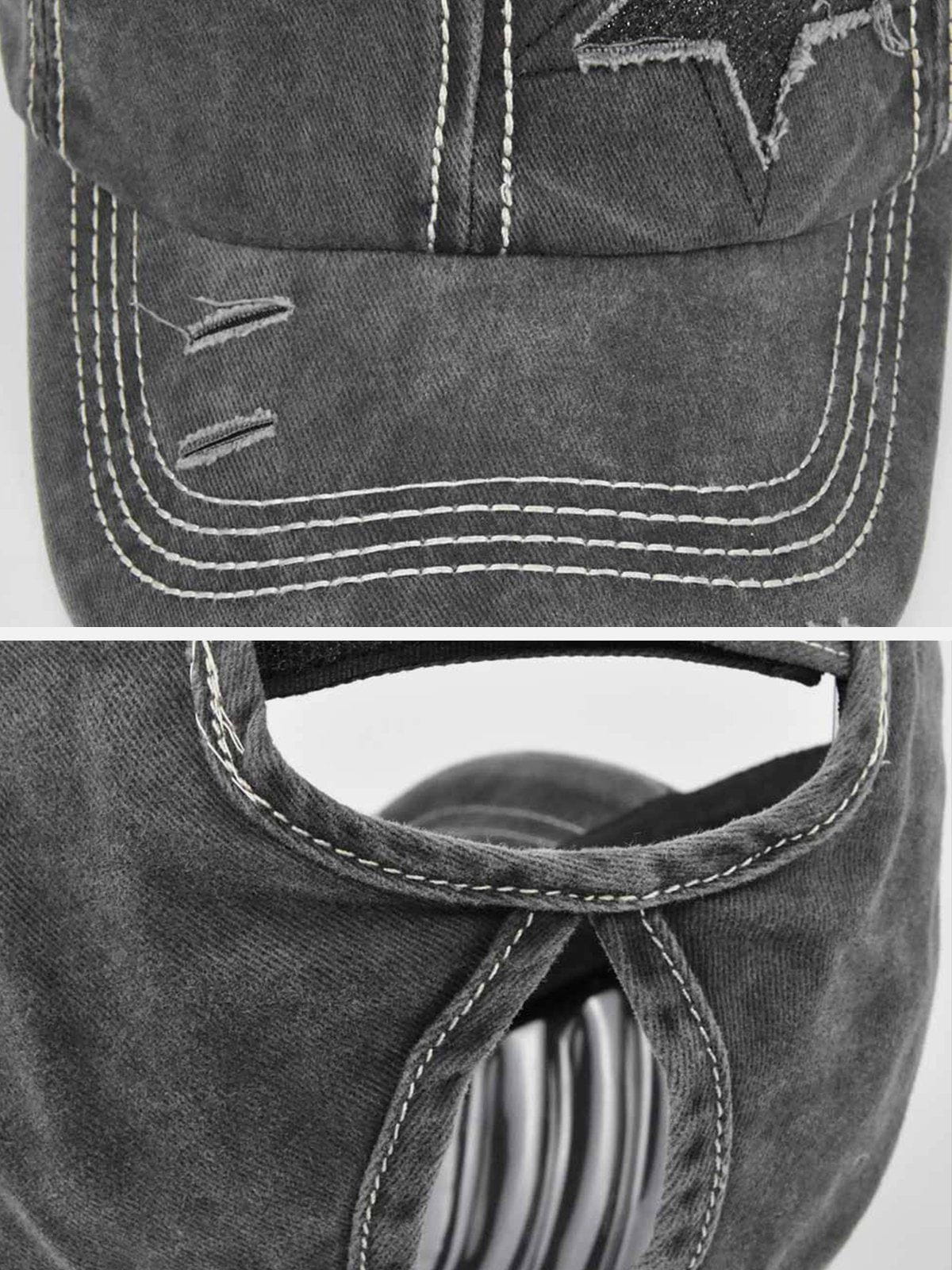 Hole Star Washed Cap