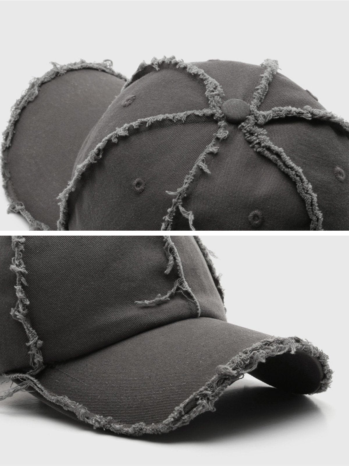 Vintage Washed Fringe Cap