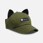 Cat Ears Aviator Glasses Baseball Cap