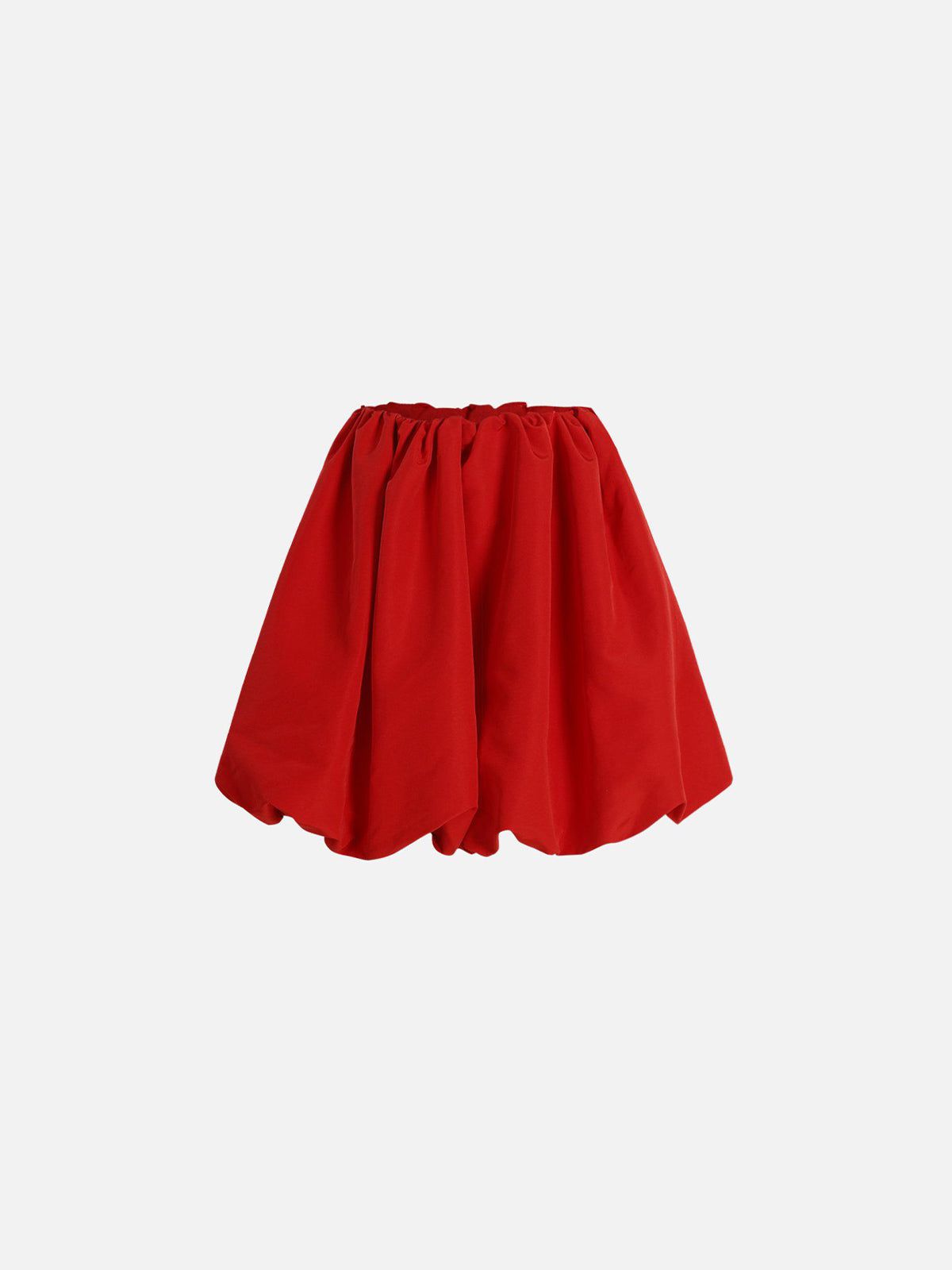 Red Basic Bud skirt