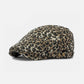 Vintage Leopard Print Beret