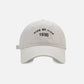 Embroidery Letter Hat